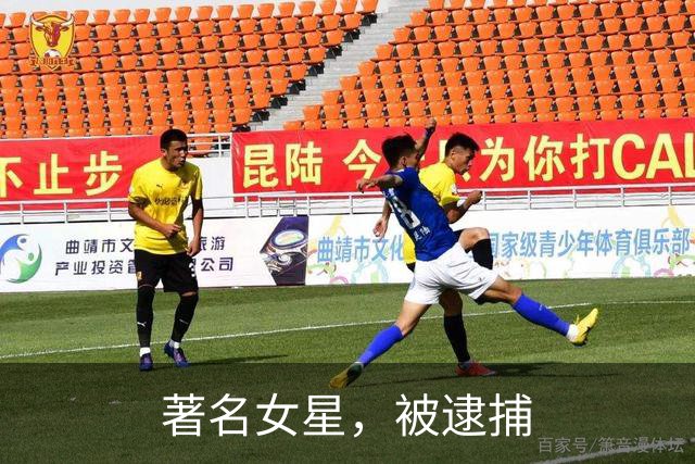 著名女星，被逮捕